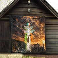 Ireland UFO Quilt Irish Landscape Answer The Call