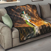 Ireland UFO Quilt Irish Landscape Answer The Call