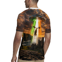 Ireland UFO Rugby Jersey Irish Landscape Answer The Call