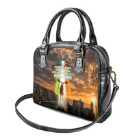 Ireland UFO Shoulder Handbag Irish Landscape Answer The Call