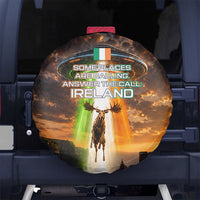 Ireland UFO Spare Tire Cover Irish Landscape Answer The Call