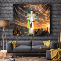 Ireland UFO Tapestry Irish Landscape Answer The Call