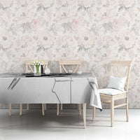 Dartboard Skull Darts Tablecloth with Torn Stone Texture and Cracked Marble Design - Wonder Print Shop