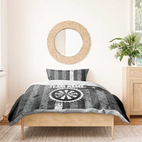 Grunge American Flag Darts Bedding Set with Dartboard Target and Black White Stars - Wonder Print Shop