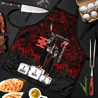 Mexico City 1968 Black Power Salute Apron Unapologetic Civil Rights History Urban Graffiti Art