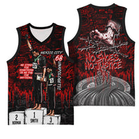 Mexico City 1968 Black Power Salute Basketball Jersey Unapologetic Civil Rights History Urban Graffiti Art
