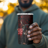 Mexico City 1968 Black Power Salute 4 in 1 Can Cooler Tumbler Unapologetic Civil Rights History Urban Graffiti Art