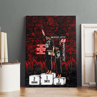 Mexico City 1968 Black Power Salute Canvas Wall Art Unapologetic Civil Rights History Urban Graffiti Art