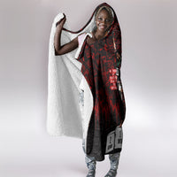 Mexico City 1968 Black Power Salute Hooded Blanket Unapologetic Civil Rights History Urban Graffiti Art