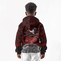 Mexico City 1968 Black Power Salute Kid Hoodie Unapologetic Civil Rights History Urban Graffiti Art