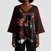 Mexico City 1968 Black Power Salute Kimono Sleeve Blouse Unapologetic Civil Rights History Urban Graffiti Art