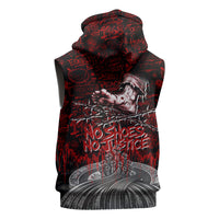 Mexico City 1968 Black Power Salute Sleeveless Zip Hoodie Unapologetic Civil Rights History Urban Graffiti Art