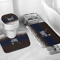 Black Power Salute African Human Rights Bathroom Set Civil Rights Movement OPHR Mexico City 1968 Retro