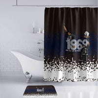 Black Power Salute African Human Rights Bathroom Set Civil Rights Movement OPHR Mexico City 1968 Retro