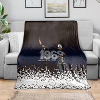 Black Power Salute African Human Rights Blanket Civil Rights Movement OPHR Mexico City 1968 Retro
