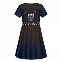 Black Power Salute African Human Rights Kid Short Sleeve Dress Civil Rights Movement OPHR Mexico City 1968 Retro