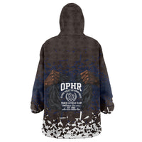 Black Power Salute African Human Rights Kid Wearable Blanket Hoodie Civil Rights Movement OPHR Mexico City 1968 Retro