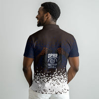 Black Power Salute African Human Rights Polo Shirt Civil Rights Movement OPHR Mexico City 1968 Retro