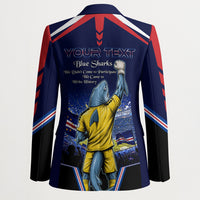 Personalized Cape Verde Blue Sharks Blazer African Pride Dynamic Stadium Soccer Graphic Art