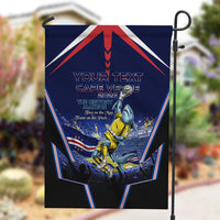 Personalized Cape Verde Blue Sharks Garden Flag African Pride Dynamic Stadium Soccer Graphic Art