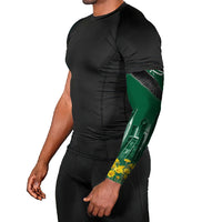 Saudi Arabia National Day Arm Sleeves Falcon Skyline Arabic Calligraphy Cultural Pride