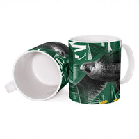 Saudi Arabia National Day Ceramic Mug Falcon Skyline Arabic Calligraphy Cultural Pride