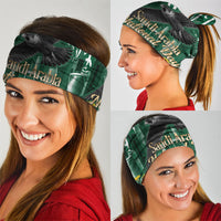 Saudi Arabia National Day Neck Gaiter Falcon Skyline Arabic Calligraphy Cultural Pride