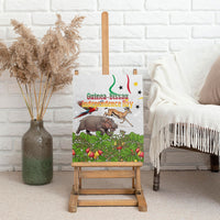 Guinea-Bissau Independence Day Canvas Wall Art African Wildlife Cashew Harvest Cultural Pride