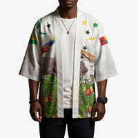 Guinea-Bissau Independence Day Kimono African Wildlife Cashew Harvest Cultural Pride