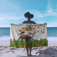 Guinea-Bissau Independence Day Sarong African Wildlife Cashew Harvest Cultural Pride