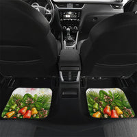 Guinea-Bissau Independence Day Car Mats African Wildlife Cashew Harvest National Flag