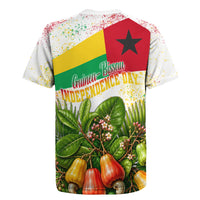 Guinea-Bissau Independence Day Rugby Jersey African Wildlife Cashew Harvest National Flag