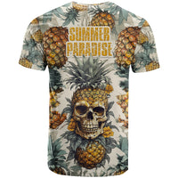 Pineapple Skull T Shirt Summer Paradise - Wonder Print Shop