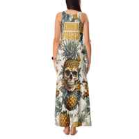 Pineapple Skull Tank Maxi Dress Summer Paradise - Wonder Print Shop