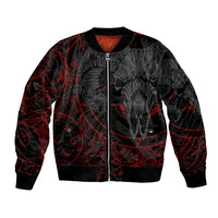 Skull Demon Bomber Jacket We All Have The Devil Inside Us - Wonder Print Shop