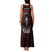 Skull Demon Family Matching Tank Maxi Dress and Hawaiian Shirt We All Have The Devil Inside Us - Wonder Print Shop