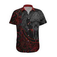 Skull Demon Hawaiian Shirt We All Have The Devil Inside Us - Wonder Print Shop