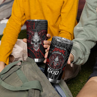 Skull Demon Tumbler Cup We All Have The Devil Inside Us - Wonder Print Shop