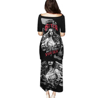 Skeleton Girl Puletasi Yes I'm A Bicth - Not Yours - Wonder Print Shop