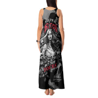 Skeleton Girl Tank Maxi Dress Yes I'm A Bicth - Not Yours - Wonder Print Shop