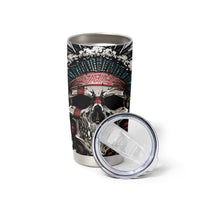 Native American Skull Tumbler Cup American History Begins With Native History - Wonder Print Shop