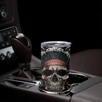 Native American Skull Tumbler Cup American History Begins With Native History - Wonder Print Shop