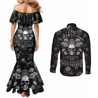 skull-couples-matching-mermaid-dress-and-long-sleeve-button-shirts-i-am-who-i-am-your-approval-isnt-needed