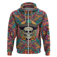 Mexico Skull Hoodie Let's Move To Mexico - Wonder Print Shop