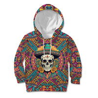 Mexico Skull Kid Hoodie Let's Move To Mexico - Wonder Print Shop