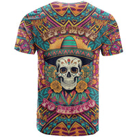 Mexico Skull T Shirt Let's Move To Mexico - Wonder Print Shop