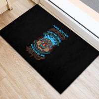 Which Lucky One Are You Skull Tiki Rubber Doormat - Wonder Print Shop