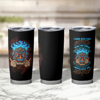 Which Lucky One Are You Skull Tiki Tumbler Cup - Wonder Print Shop