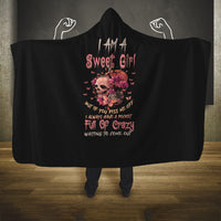 i-am-a-sweet-girl-flower-skull-hooded-blanket
