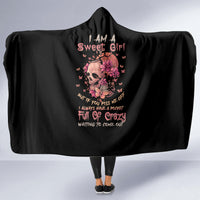 i-am-a-sweet-girl-flower-skull-hooded-blanket